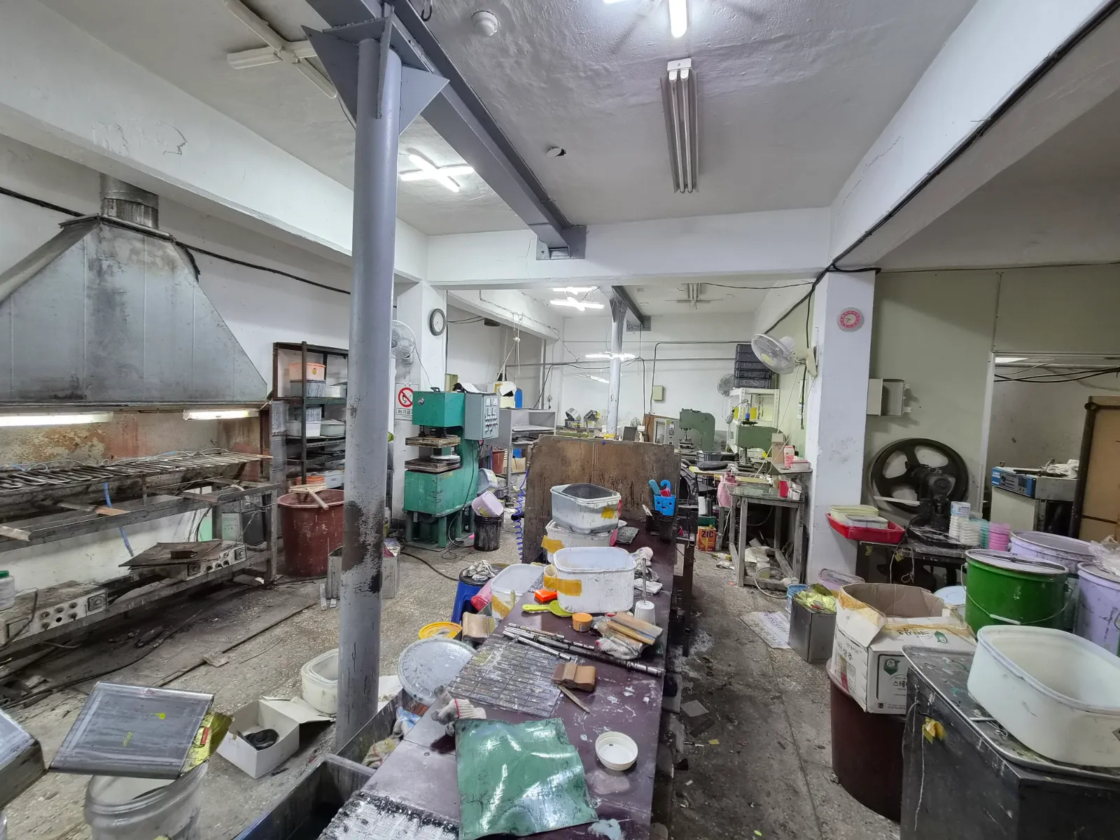 라벨 공장 철거 현장 사진 4